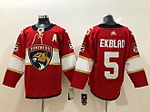 Florida Panthers #5 Aaron Ekblad Red Adidas Stitched Jersey,baseball caps,new era cap wholesale,wholesale hats